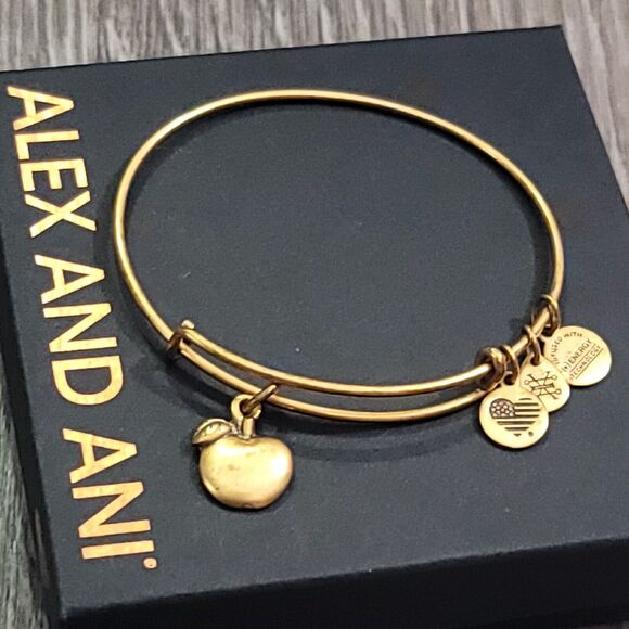 Alex and Ani Apple of Abundance Charm Bracelet - Picture 2 of 11